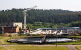 Maa-aluste tunnelite ja bioreaktorite laserskaneerimine reoveepuhastusvõrgu rekonstrueerimistöödeks. Vilnius, Leedu.